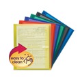 File Folders | Smead 89669 9.75 x 11.63 Poly Side-Load Fold-Over Closure Envelopes - Assorted Colors (6/Pack) image number 3