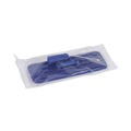 Mops | Boardwalk 528170 4 in. x 9 in. Plastic Swivel Pad Holder - Blue (12/Carton) image number 1