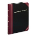 Notebooks & Pads | Boorum & Pease L21-300-R 10.38 x 8.13 Data/Lab-Record Format Laboratory Notebook - Black/Red Cover image number 0