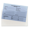 File Folders | Smead 68185 9 in. x 5.56 in. Top Load Self-Adhesive Poly Pockets - Clear (100/Box) image number 0
