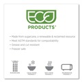 Food Trays, Containers, and Lids | Eco-Products EP-SPC2 2 oz Molded Fiber Sugarcane Portion Cups - White (2500/Carton) image number 2
