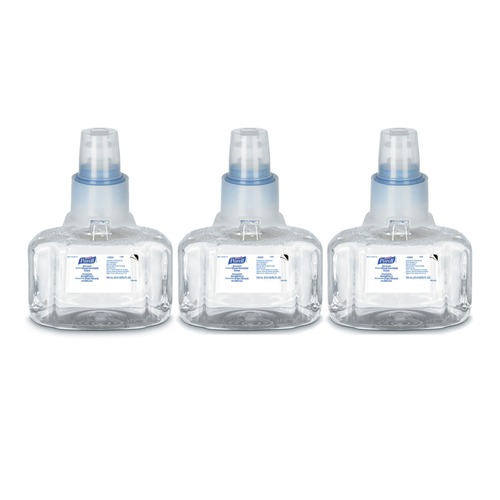 Hand Sanitizers | PURELL 1305-03 Advanced 700 ml Instant Hand Sanitizer Refill for LTX-7 Dispenser (3/Carton) image number 0