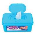 Hand Wipes | AmerCareRoyal RPBWU-80 Baby Wipes Tub - Unscented/White (960/Carton) image number 5