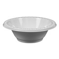 Bowls and Plates | Tablemate 5244WH 5 oz Plastic Dinnerware Bowl - White (125/Pack) image number 4