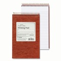 Notebooks & Pads | Ampad 20-007 5 x 8 Sheets (80) Gold Fibre Retro Wirebound Medium/College Rule Writing Pads - Red Cover/White Sheets image number 0