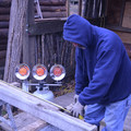 Heaters | Mr. Heater MH45T 10,000 - 45,000 BTU Triple Tank Top Propane Heater image number 2