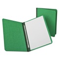 File Folders | Oxford 12703 8.5 in. x 11 in. 3 in. Capacity 2-Prong Fastener Heavyweight PressGuard and Pressboard Report Cover - Light Green image number 1