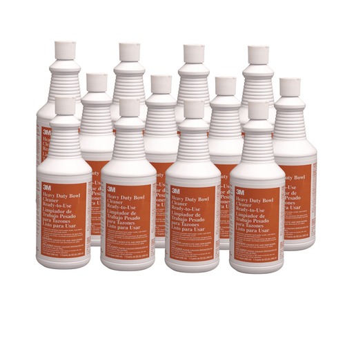 Cleaners & Chemicals | 3M 34764 1 qt. Bottle Heavy-Duty Liquid Bowl Cleaner (12/Carton) image number 0
