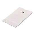 Food Service | Ross & Wallace Paper Products 120301500PK/BL Grocery Paper Bags, 1# Size, 30# Basis Weight, 3.5-in x 2.25-in x 6.63-in, White, 500/Bundle image number 0