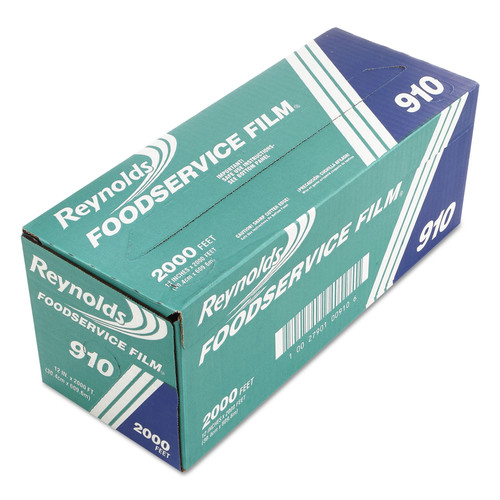 Food Service | Reynolds Wrap 000000000000000910 12 in. x 2,000 ft. PVC Film Roll with Cutter Box (1/Carton) image number 0