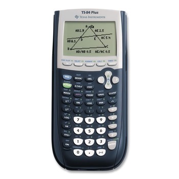 Texas Instruments 84PL/TBL/1L1/A TI-84Plus 10-Digit LCD Programmable Graphing Calculator