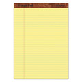 Notebooks & Pads | TOPS 75327 50-Sheet 8.5 in. x 11 in. Wide/Legal Rule "The Legal Pad" Ruled Perforated Pads - Canary-Yellow (3/Pack) image number 0