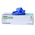 Disposable Gloves | Boardwalk 380XLBXA 380 Series 4 mil Thick 9.5 in. Long Powder-Free Disposable General-Purpose Nitrile Gloves - Extra Large, Blue (100/Box) image number 2