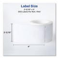 Labels | Avery 4190 4 in. x 2.94 in. Multipurpose Thermal Labels (300/Roll, 1 Roll/Box) image number 6