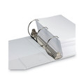 File Folders | Samsill 16427 6 in. Capacity 11 x 8.5 Nonstick D-Ring View Binder, 3 Rings - White image number 3