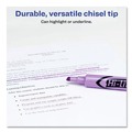 Highlighters | Avery 24060 HI-LITER Desk-Style Chisel Tip Highlighters - Fluorescent Purple Ink/Black Barrel (1-Dozen) image number 8