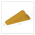 Office & Office Supplies | Master Caster 00966 Giant Foot 3.5 in. W x 6.75 in. D x 2 in. H No-Slip Rubber Wedge Doorstop - Safety Yellow image number 4