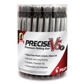 Pens | Pilot PIL84067 Extra-Fine 0.5 mm Black Ink Retractable Precise V5RT Roller Ball Pen - Black Barrel (30/Pack) image number 1