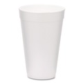 Cups and Lids | WinCup 221974 16 oz Foam Drink Cups - White (500/Carton) image number 0
