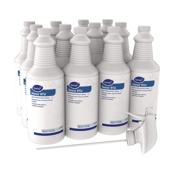 ALL PURPOSE CLEANERS | Diversey Care 04705. Glance 32 oz. Spray Bottle Glass and Multi-Surface Cleaner - Original (12/Carton)
