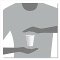  | SOLO 378W-2050 8 oz. Single-Sided Poly Paper Hot Cups - White (1000/Carton) image number 9