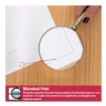 Retail Store Supplies | DocuGard 04541 8.5 in. x 11 in. 24 lbs. Bond Weight Medical Security Papers - Blue (1-Ream) image number 5