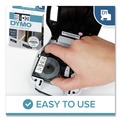 Back to School Sale | DYMO 45803 0.75 in. x 23 ft. D1 High-Performance Polyester Removable Label Tape - Black on White image number 2