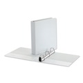 Binders | Universal UNV30722 1.5 in. Capacity 11 in. x 8.5 in. 3 Rings Deluxe Easy-to-Open D-Ring View Binder - White image number 2