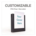 Binders | Cardinal 10321CB 11 in. x 8-1/2 in. ClearVue 3-Ring 2 in. Capacity Easy Open Slant-D Ring Binder - Black image number 6