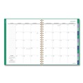 Notebooks & Pads | AT-A-GLANCE 1753G905 11 in. x 8.5 in. 13-Month (Jan-Jan 2026) Badge Geo Weekly/Monthly Planner - Green Cover image number 2