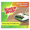 Cleaning Tools | Scotch-Brite M-007-CCW 42 in. Aluminum Handle Quick Floor Sweeper - White/Gray/Green image number 2