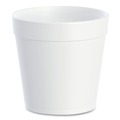 Just Launched | Dart 32MJ48 32 oz. Foam Containers - White (500/Carton) image number 0