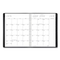 Notebooks & Pads | AT-A-GLANCE 70950X05 11 in. x 8.25 in. 12-Month (Jan to Dec): 2026 Vertical-Column Format Contemporary Weekly/Monthly Planner - Black Cover image number 3