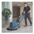 Cleaning & Janitorial Accessories | Boardwalk BWK4016BLA 16 in. Diameter Stripping Floor Pads - Black (5/Carton) image number 3