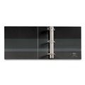Binders | Avery 05600 3 Slant Rings 3 in. Capacity 11 in. x 8.5 in. Heavy-Duty Non Stick View Binder with DuraHinge - Black image number 2