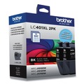Ink & Toner | Brother LC401XL2PKS LC401XL2PKS 500 Page-Yield High-Yield Ink - Black (2/Pack) image number 2