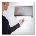 Just Launched | San Jamar T1950XC 11.13 in. x 3.88 in. x 7.88 in. Mini C-Fold/Multifold Towel Dispenser - Chrome image number 5