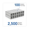 Staples | Swingline S7090009E 0.63 in. Leg 0.5 in. Crown Steel Light Touch Heavy-Duty Staples (2500/Box) image number 2