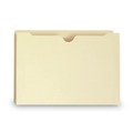 File Jackets & Sleeves | Smead 75607 Straight Tab 100% Recycled Top Tab File Jackets - Legal, Manila (50/Box) image number 1