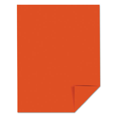Cover & Cardstock | Astrobrights 22561 8.5 in. x 11 in. 24 lb Bond Weight Color Paper - Orbit Orange (500-Sheets/Ream) image number 0