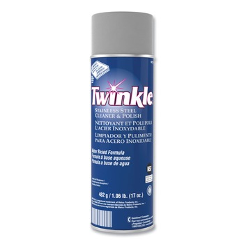 Twinkle 991224 17 oz. Aerosol Spray Stainless Steel Cleaner and Polish