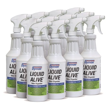 | ITW Dymon 33632 LIQUID ALIVE 32 oz. Bottle Odor Digester (12/Carton)