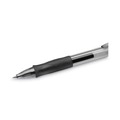 Pens | BIC RLC241-BK Gel-ocity Medium 0.7 millimeter Retractable Gel Pen Value Pack - Black Ink/Clear/Black Barrel (24/Pack) image number 3