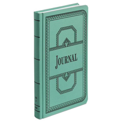 Notebooks & Pads | Boorum & Pease 66-500-R 11.75 x 7.25 Sheets Record-Style Rule Account Record Book - Blue Cover image number 0
