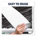 White Boards | Quartet P554MP2 Prestige 2 Duramax 48 in. x 36 in. Magnetic Porcelain Whiteboard - Mahogany image number 4