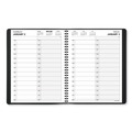 Back to School Sale | AT-A-GLANCE 7022205 12-Month: Jan 2026 to Dec 2026 11 in. x 8 in. 2-Person Group Daily Appointment Book - Black Cover image number 2