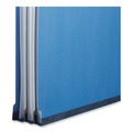 File Folders | Universal UNV10410 2.5 in. Expansion 2 Dividers 6 Fasteners Letter Size Six-Section Pressboard Classification Folders - Blue (10/Box) image number 2