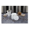 Just Launched | Dart 16UL Sip-Thru Lid Plastic Lids for 16 oz. Hot/Cold Foam Cups - White (1000/Carton) image number 5