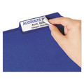 Labels | Avery 08425 0.94 x 3.44 Removable File Folder Labels with Sure Feed Technology - White (450/Pack) image number 1