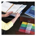 File Folders | Smead 19084 6 SafeSHIELD Fasteners 2 Dividers Legal Size 6-Section Pressboard Top Tab Pocket Classification Folders - Yellow (10/Box) image number 4